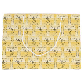 Sacola Para Presentes Grande Beleza Fluindo - Bolsa de Presente Horizontal de G