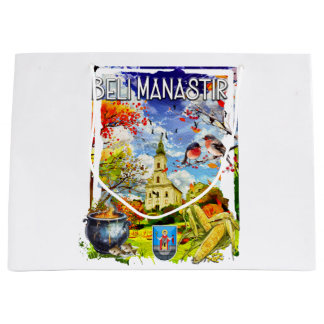Sacola Para Presentes Grande Beli Manastir