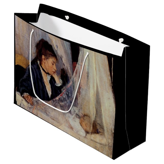 Sacola Para Presentes Grande Berthe Morisot (Frente inclinada)