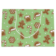 Biscoitos de pão-de-gengibre - Grande Saco-present