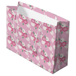 Sacola Para Presentes Grande Blossomas de Cereja Japoneses