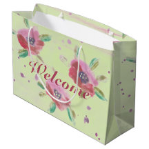 Boas-vindas a eventos floridos