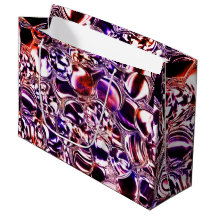 Bolhas de vidro colorido ou pedras de precioso?