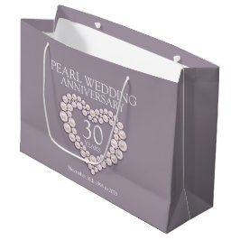 Sacola Para Presentes Grande bolsa de fotos de aniversário de casamento de péro