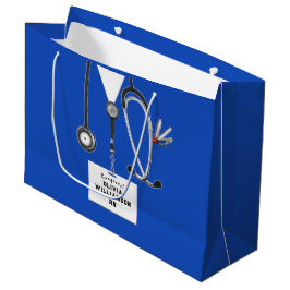 Sacola Para Presentes Grande Bolsa de Presente de Formatura de Enfermagem Criat