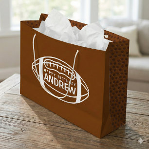 Sacola Para Presentes Grande Bolsa de Presente de Futebol