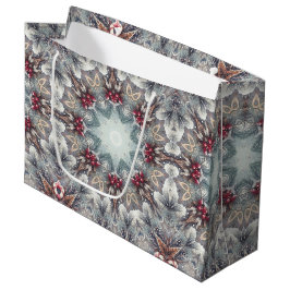 Sacola Para Presentes Grande Bolsa de Presente de Inverno