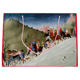 SACOLA PARA PRESENTES GRANDE BOLSA DE PRESEN'TE DE NATAL A JORNADA DOS MAGOS