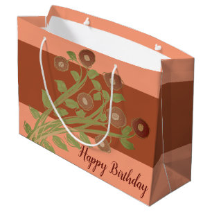Sacola Para Presentes Grande Bolsa de Presente de Papel de Aniversário do Desig