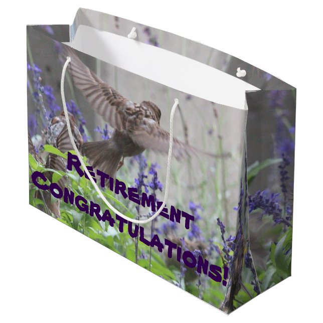 Sacola Para Presentes Grande Bolsa de Presente de Reforma (Verso inclinado)