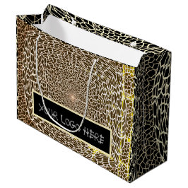 SACOLA PARA PRESENTES GRANDE BOLSA DE PRESENTE GRANDE DOURADA E PRETA