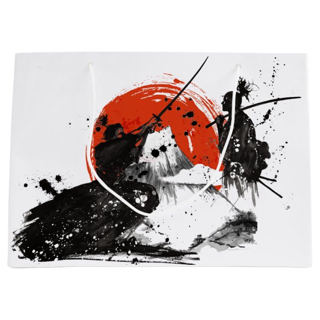 Sacola Para Presentes Grande bolsa de presente japonês (Frente)