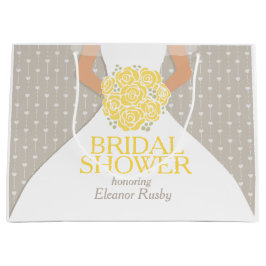 Sacola Para Presentes Grande bolsa de presente personalizada da noiva chá de pa