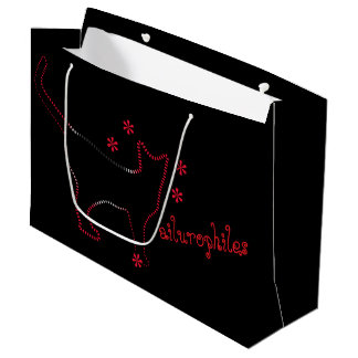 Sacola Para Presentes Grande Bolsa de Presentes para Amantes de Gatos