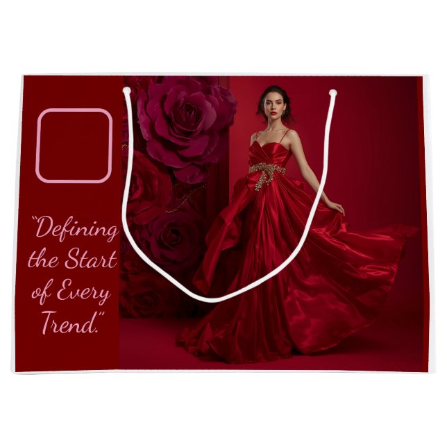 Sacola Para Presentes Grande Bolsa ModeMuse (Frente)