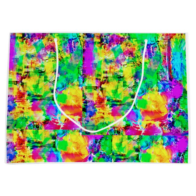 Sacola Para Presentes Grande Bolsas divertidas (Frente)