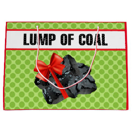 Sacola Para Presentes Grande Bomba de carvão