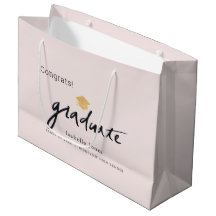 Boné de formatura de Script Manuscrito de formando