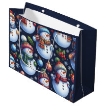 Boneco de Neve Festivo Aconchegante