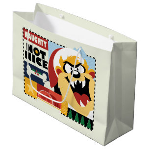 Sacola Para Presentes Grande BONEY TUNES™ TAZ™ Naughn Not Nice
