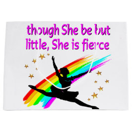 SACOLA PARA PRESENTES GRANDE BONITA BALLERINA DANCER DESIGN