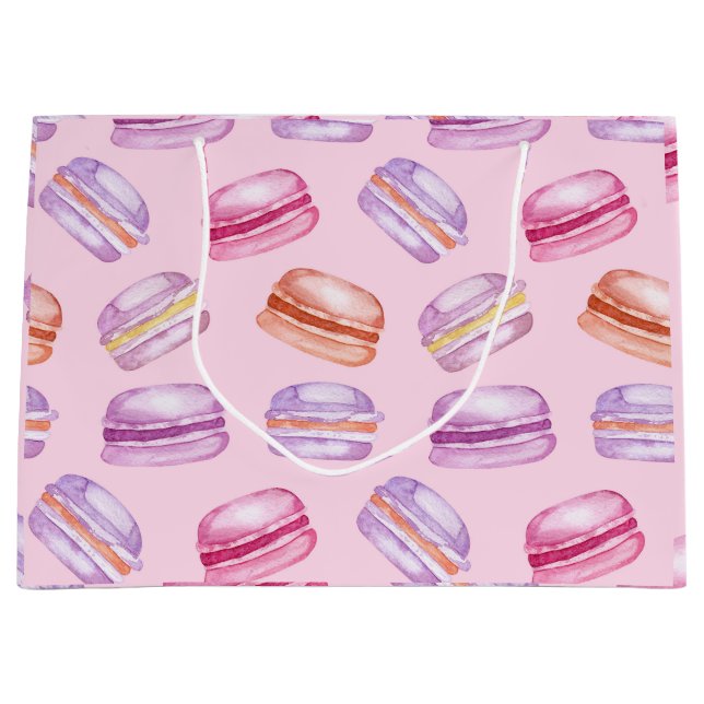 Sacola Para Presentes Grande Bonito a rosa (Frente)