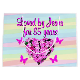 SACOLA PARA PRESENTES GRANDE BONITO PINK FLORAL 85.º BAGAS DE PRESENTE DE ANIVE