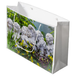 Sacola Para Presentes Grande Bons anjos...