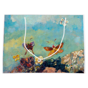 Sacola Para Presentes Grande Borboletas, Redon Large Gift Bag