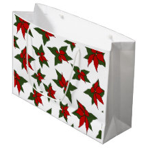 botânico floral vermelho de Natal