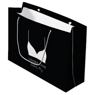 Sacola Para Presentes Grande Boutique de Roupas Íntimas 