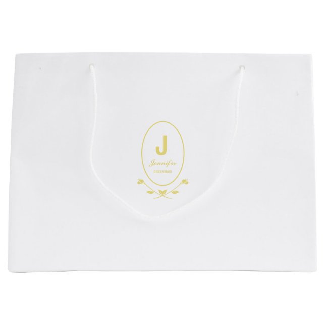 Sacola Para Presentes Grande Bridesmaid Gift (Frente)