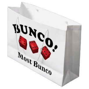 Sacola Para Presentes Grande Bunco Dice Gift Maioria Bunco