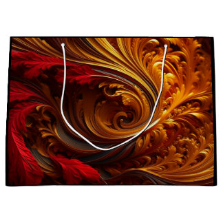 Sacola Para Presentes Grande Burgundy é uma batida