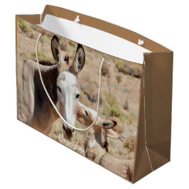 Sacola Para Presentes Grande Burro Love Gift Bag