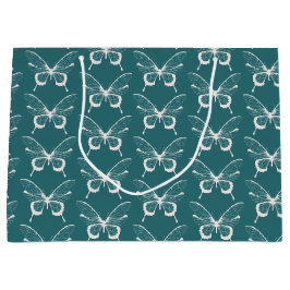 Sacola Para Presentes Grande Butterfly Large Gift Bag