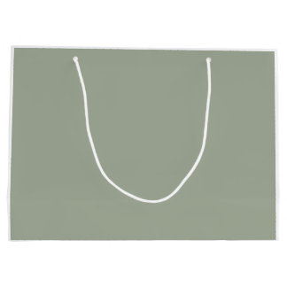 Sacola Para Presentes Grande Cacto simples do verde prudente