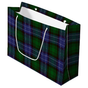 Sacola Para Presentes Grande Campbell Tartan Green Xadrez