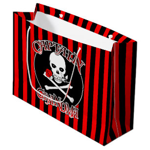 Sacola Para Presentes Grande Capitão Avó Gift Bag