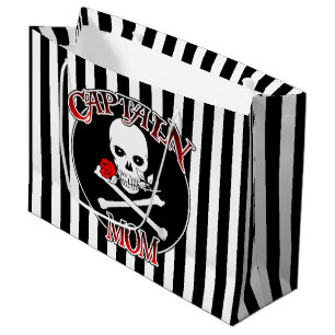 Sacola Para Presentes Grande Capitão Mãe Gift Bag