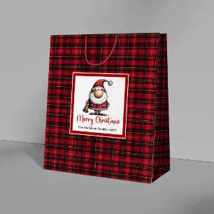 Sacola Para Presentes Grande Capricho de Natal Humorístico Presente de Desenho