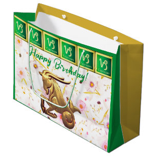 Sacola Para Presentes Grande Capricorn Birthday