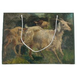 Sacola Para Presentes Grande Caprinos (por Vincenzo Caprile)