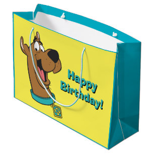 Sacola Para Presentes Grande Cara feliz de Scooby-Doo