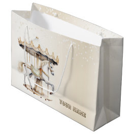 Sacola Para Presentes Grande Carnaval de Circo de festa de aniversário Inteiro