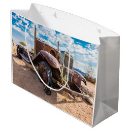 Sacola Para Presentes Grande Carro antigo e abandonado 3 em Solitaire, Namíbia