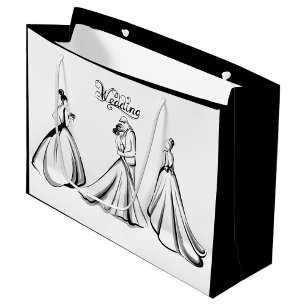 Sacola Para Presentes Grande Casamento