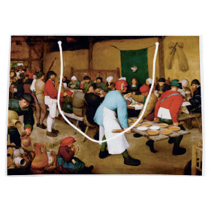 Sacola Para Presentes Grande Casamento Camponês, Pieter Bruegel