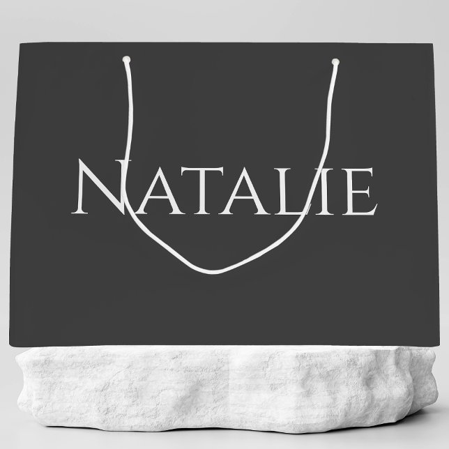 Sacola Para Presentes Grande Casamento de Padrinho de casamento de Partido Eleg (Criador carregado)