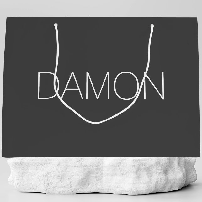 Sacola Para Presentes Grande Casamento de Padrinho de casamento do Partido Mode (Criador carregado)